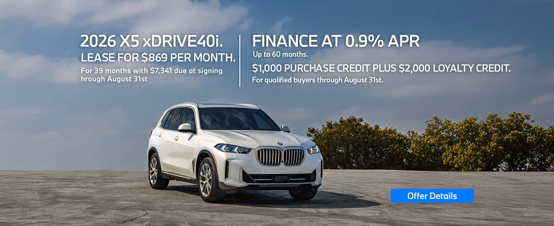 X5 Triple Offer