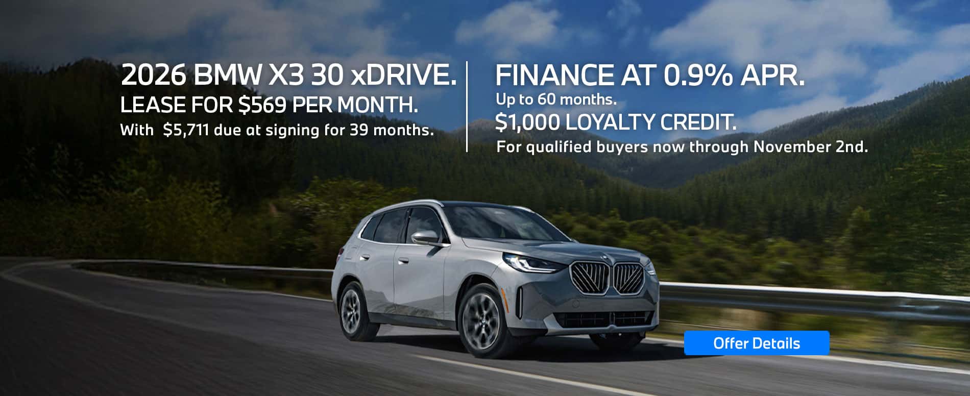 X3 Triple Offer