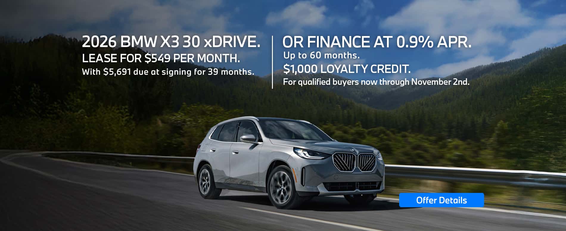 X3 Offer