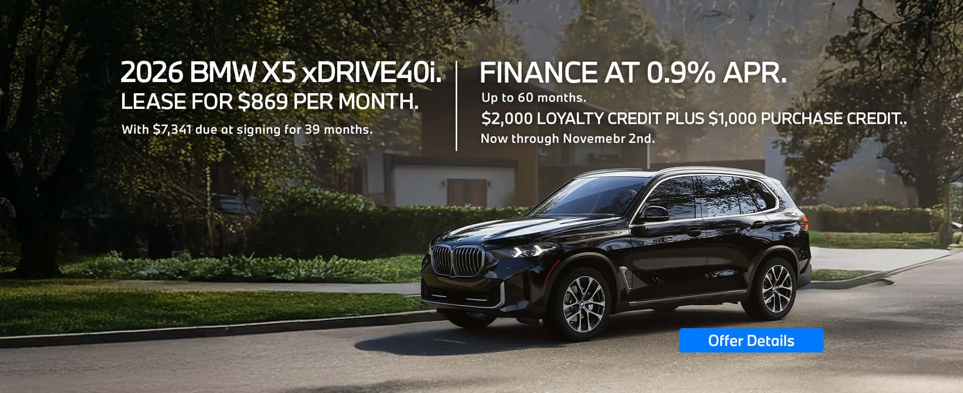 X5 Triple Offer