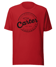 tshirt black carter logo
