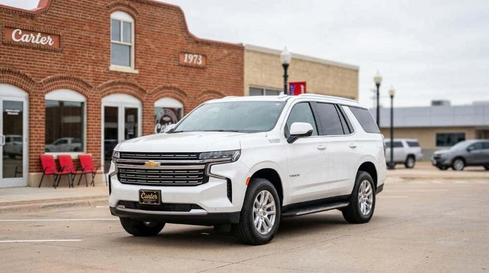 2026 Chevrolet Tahoe models representing lease and finance options