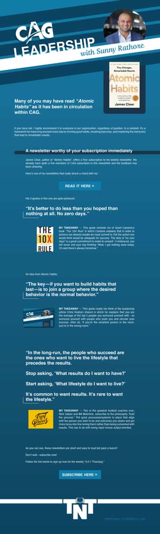 Atomic Habits - Sunny Rathore