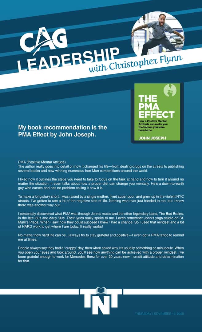 The PMA Effect - Christopher Flynn