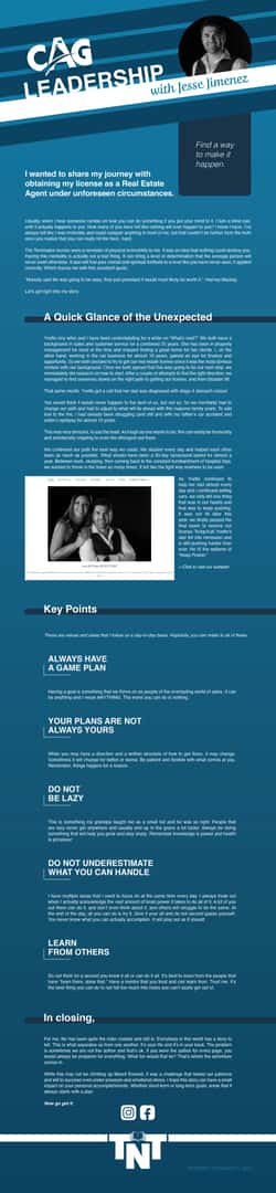 Key Points - Real Estate Agent - Jesse Jimenez