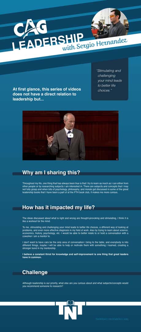 What's The Right Thing To Do - Sergio Hernandez