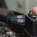 Changing a car battery