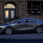 2019 Mazda3 sedan in profile