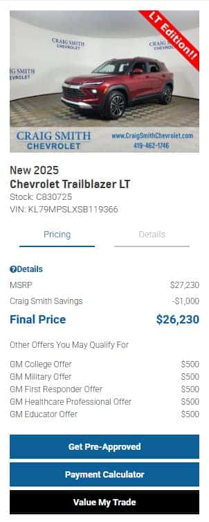 Chevrolet Trailblazer