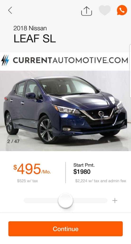 Fair Nissan Leaf