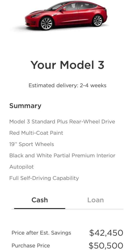 Tesla Model 3 Finance Options