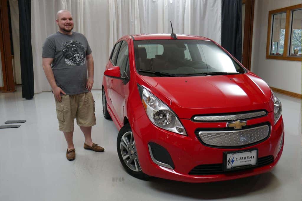 Chevy spark deals electric range