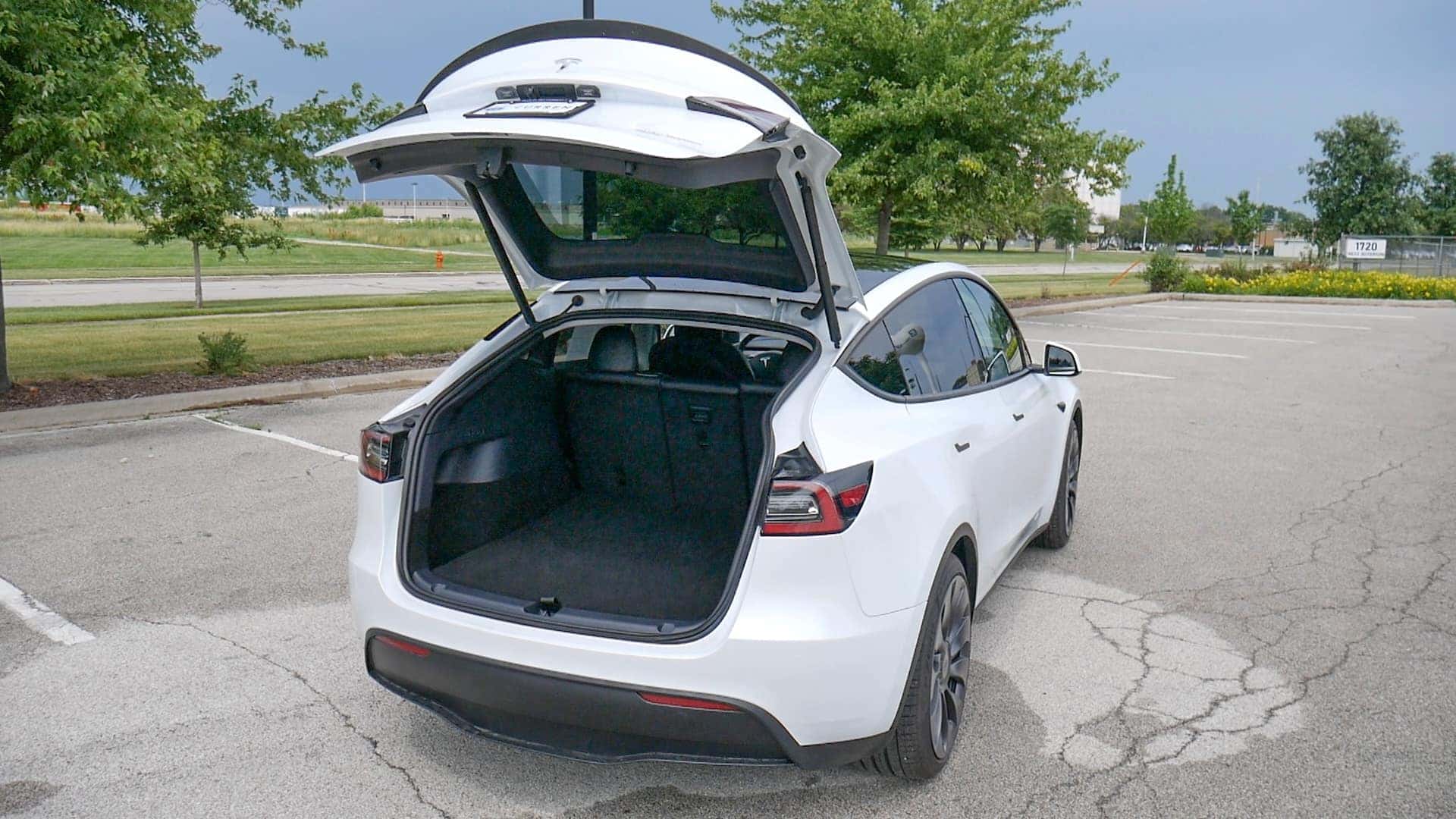 Tesla model shop y hatchback