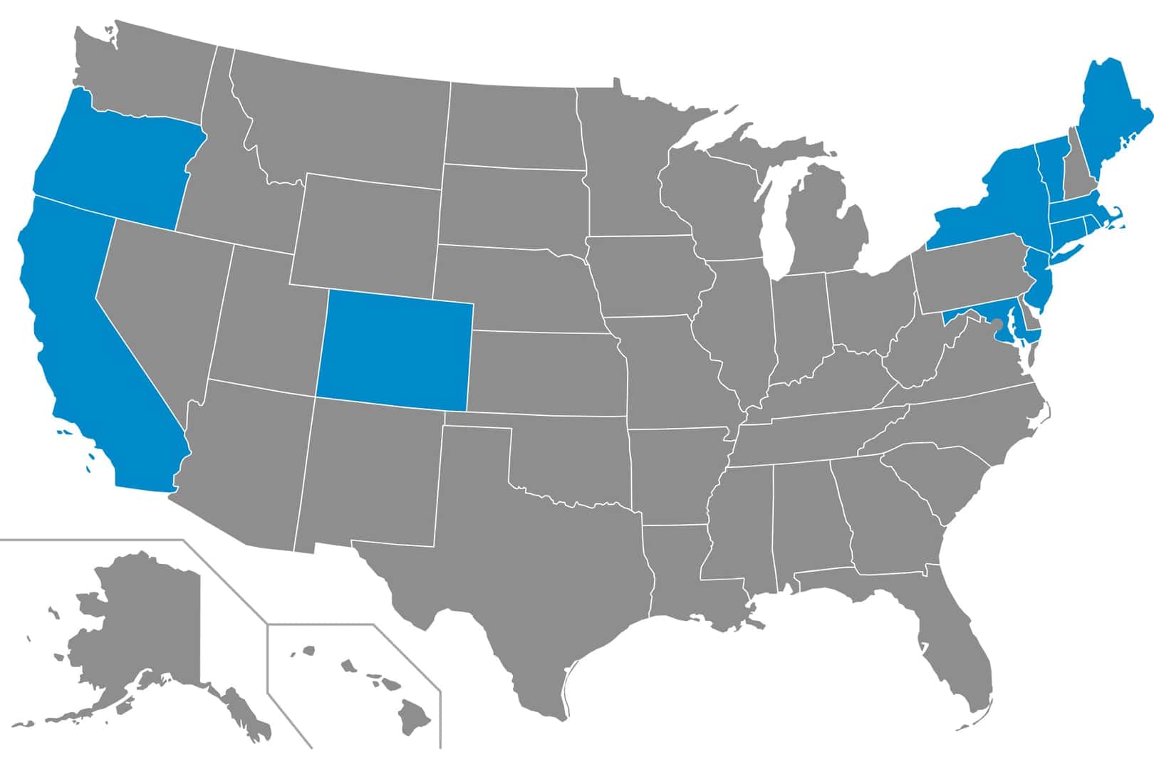 ZEV States 2020 ZEV States 2020