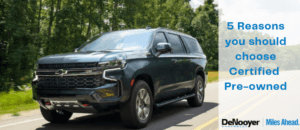 choose certified preowned at DeNooyer Chevrolet in Kalamazoo, MI