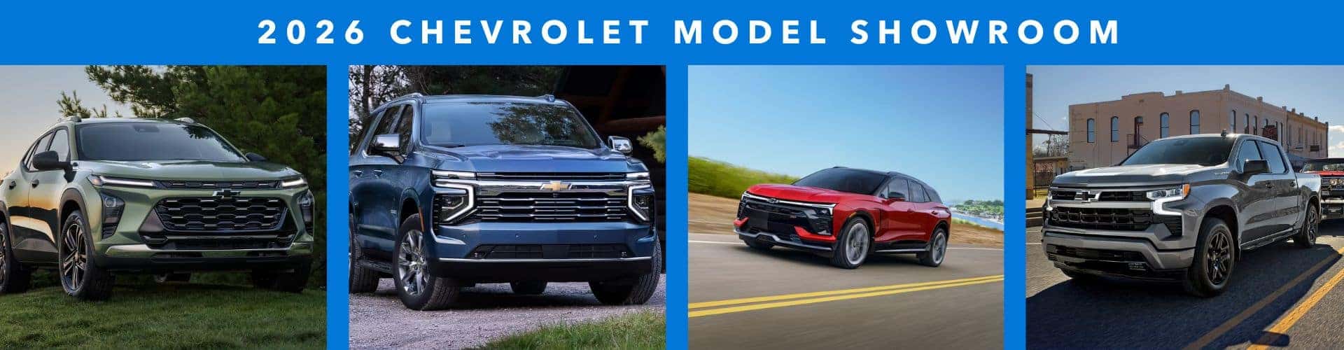 2026 Chevrolet Model Showroom