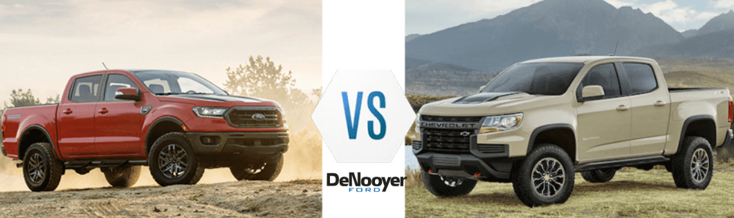 Chevrolet Colorado vs Ford Ranger