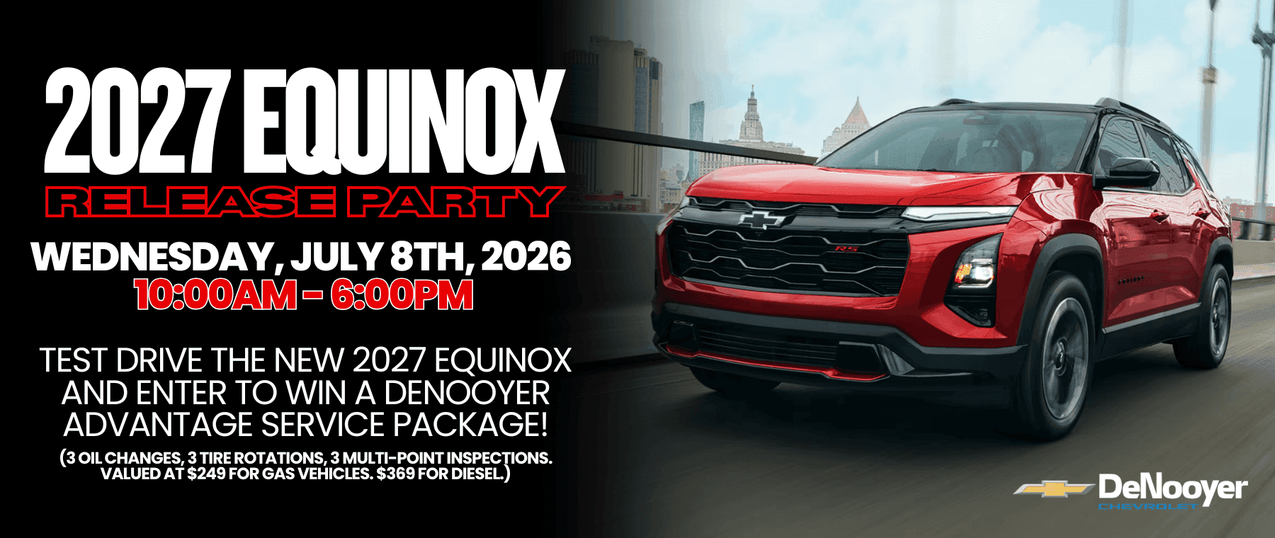 2027 Equinox Release Party