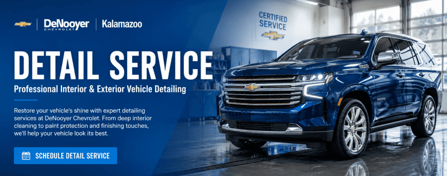 DeNooyer Chevrolet Detail Services
