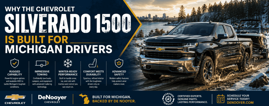 Why the Chevrolet Silverado 1500 Is Built for Michigan Drivers