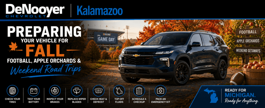 Preparing Your Vehicle for Fall Football, Apple Orchards and Weekend Road Trips