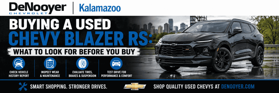 Buying a Used Chevy Blazer RS in Kalamazoo Michigan