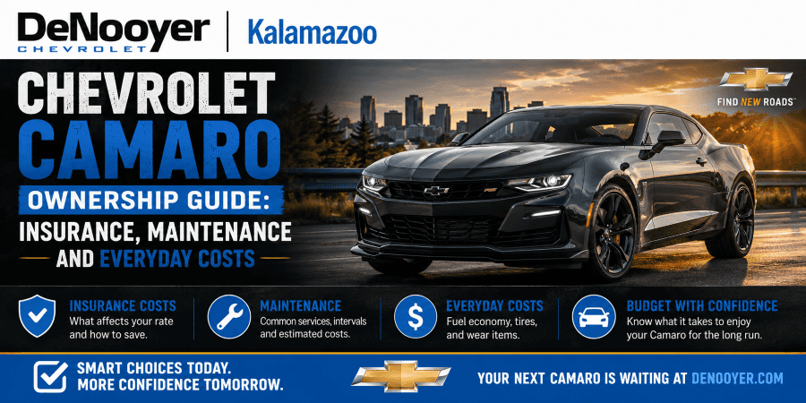 Chevrolet Camaro Ownership Guide for Insurance Maintenance and Everyday Costs