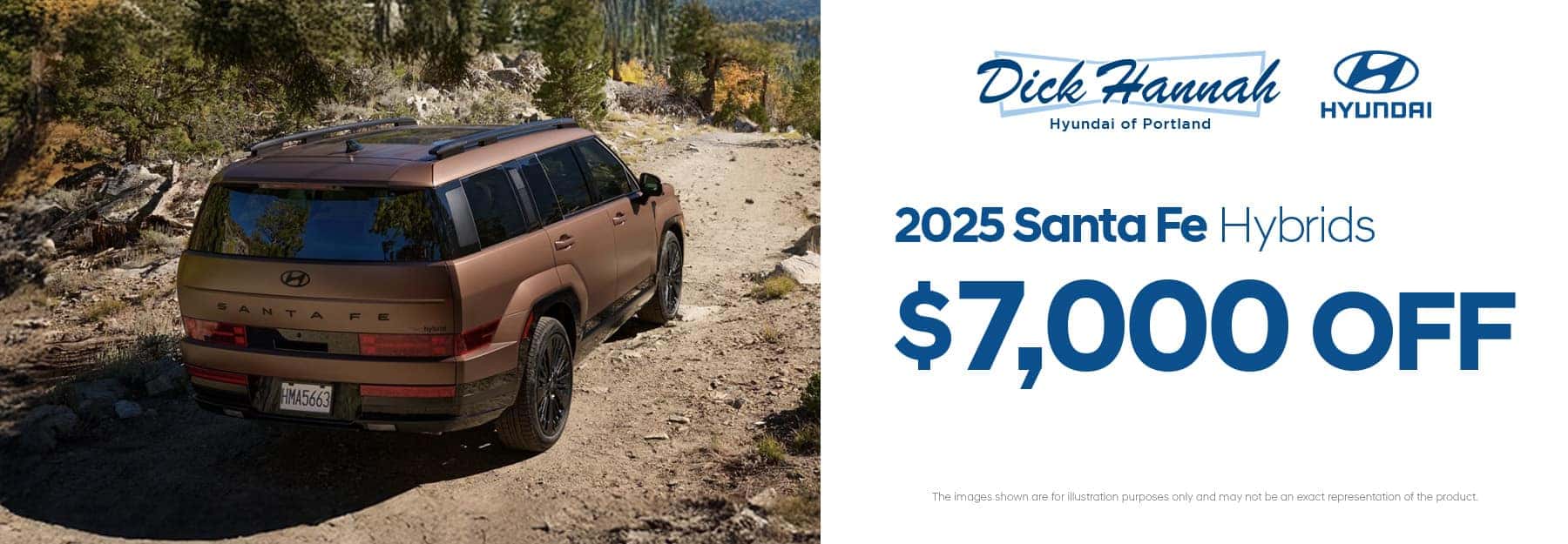 $7000 OFF 2025 SANTA FE HYBRIDS!