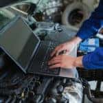 Working on Car