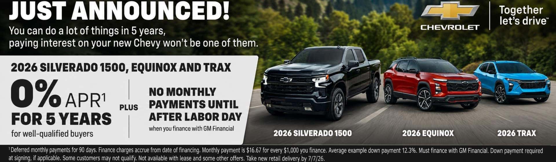 0 Financing