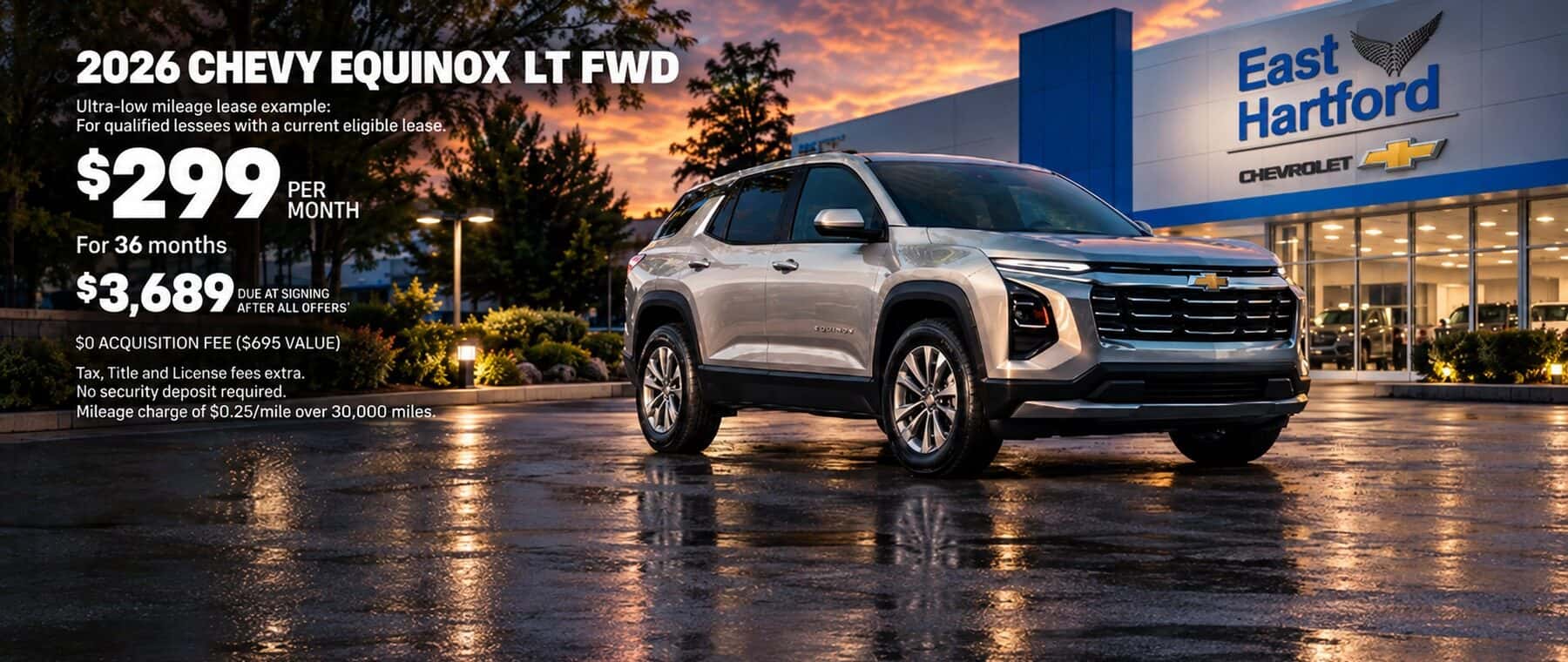 $299 Month Equinox
