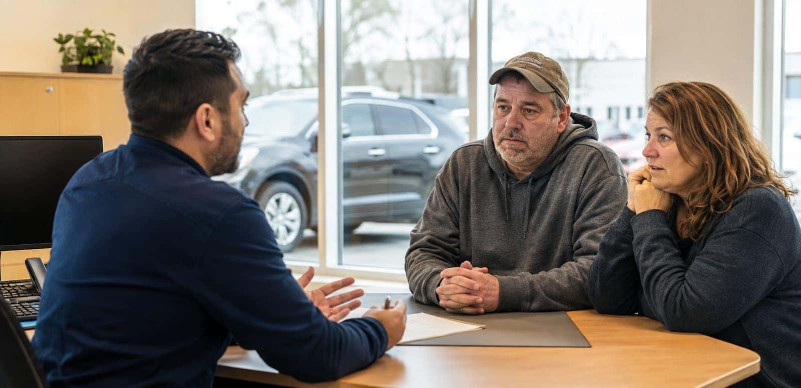 East Hartford Chevrolet finance specialist helping customers with credit concerns