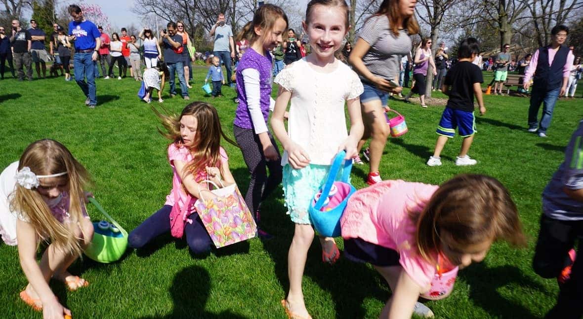 Bring Your Baskets to the Egg Hunt in Wilder Park BMW of Elmhurst Dealer