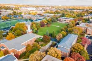 Elmhurst in the fall