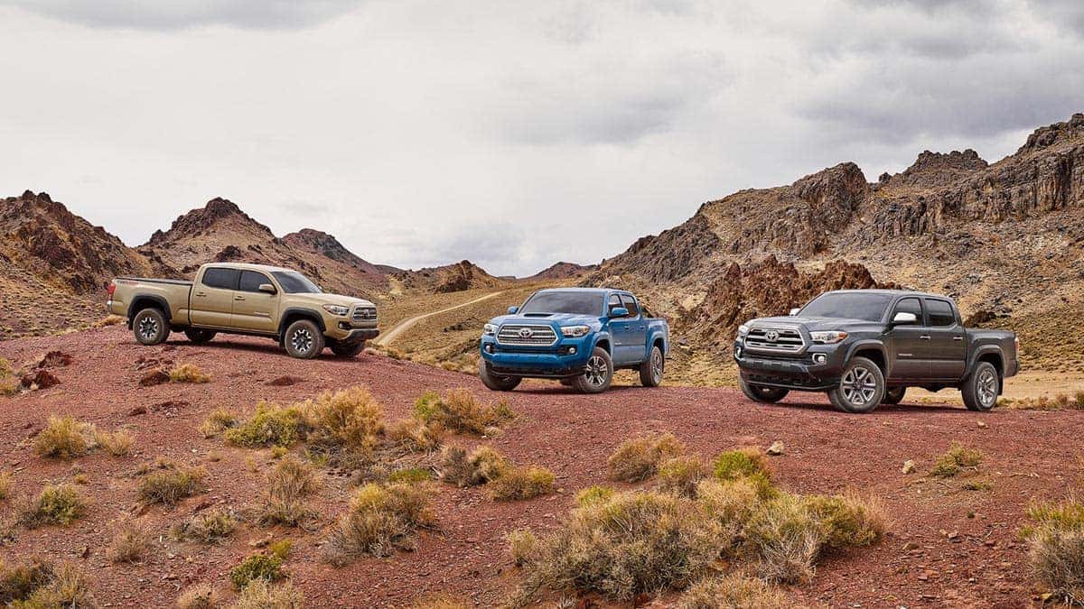 2017 Toyota Tacoma Double Cab Lineup