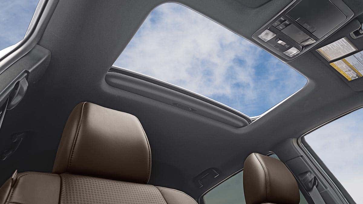 2017 Toyota Tacoma Limited Double Cab Interior Moonroof