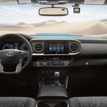 2017 Toyota Tacoma TRD Sport Double Cab Interior with Entune