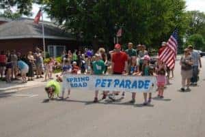 spring road pet parade