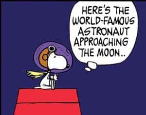 To the Moon: Snoopy Soars with NASA 