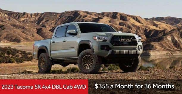 2023 Tacoma SR Double Cab Lease Special