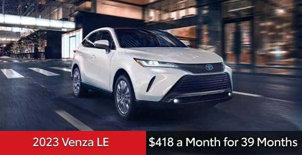 2023 Venza LE Lease Special