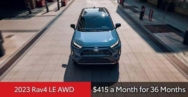 2023 Rav4 LE AWD Lease Special