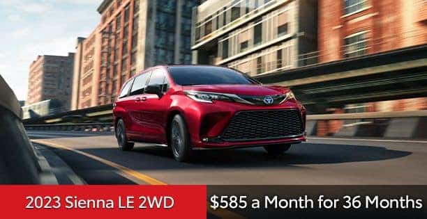 2023 Sienna LE Lease Special