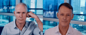 Richard Oberacker and Robert Taylor