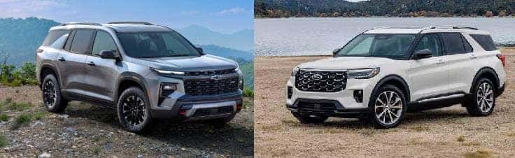 2026 chevy travers vs ford explorer