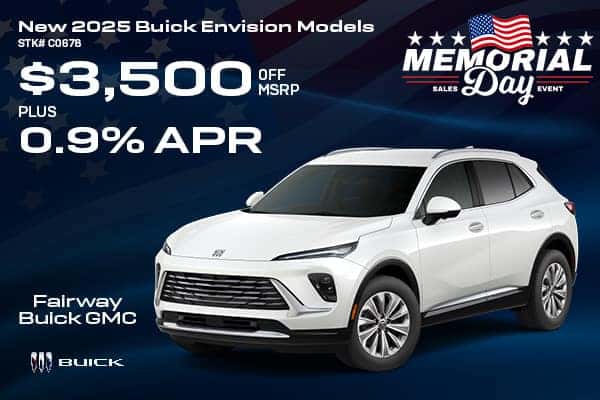 New 2025 Buick Envision Models