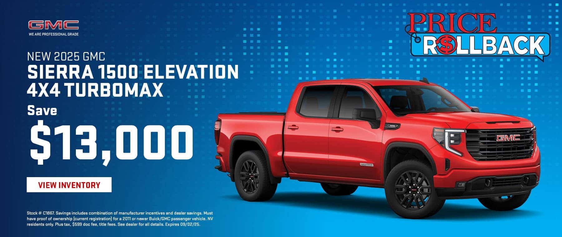 New 2025 GMC Sierra 1500 Elevation TurboMax 4X4