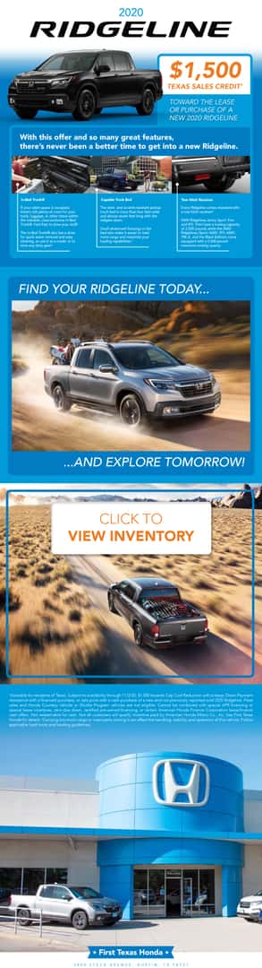 compare honda ridgeline on New Honda Ridgeline For Sale In Austin Tx