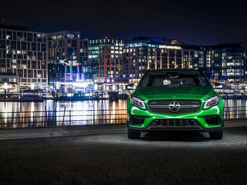 Mercedes-Benz GLA Kyptonite Green Metallic St. Patrick's Day
