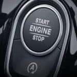 Start/stop button inside 2019 A-Class